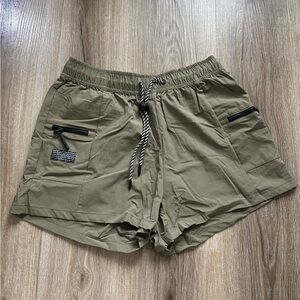Olive Green Women’s Shorts